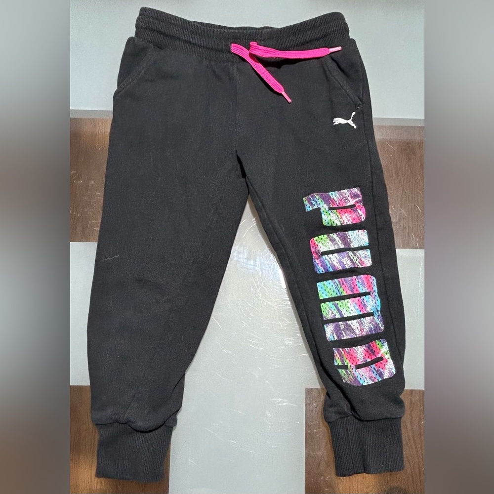 Puma girls sweatpants size 5